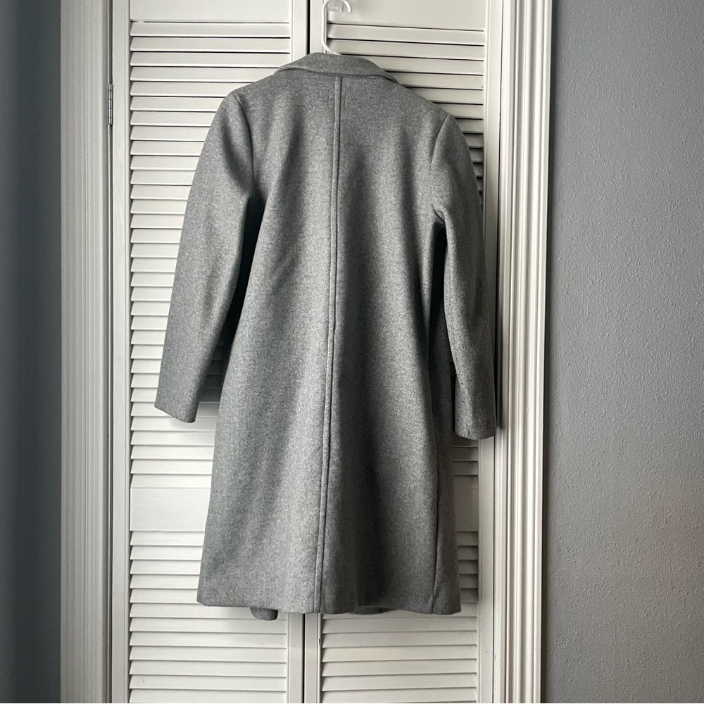 Zara Charcoal Gray Knit Duster Coat - Picture 7 of 7
